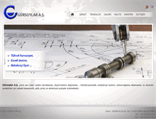 Tablet Screenshot of gursoylar.com